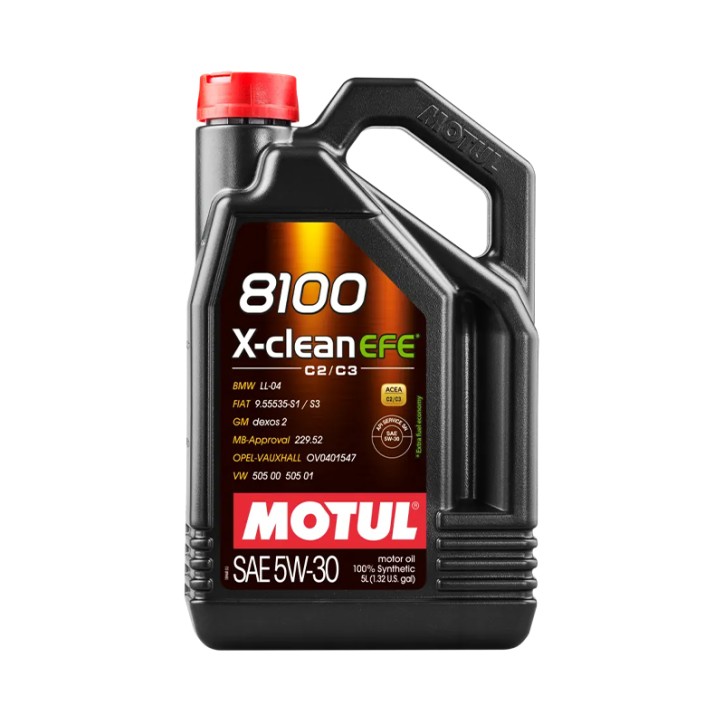Huile Moteur MOTUL 8100 X-CLEAN EFE C2/C3 5W-30 5L