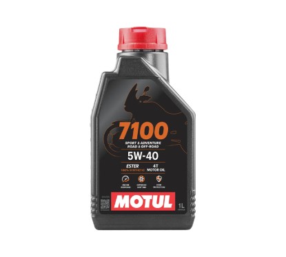 Huile Motos 4T MOTUL 7100 5W-40 4T 1L