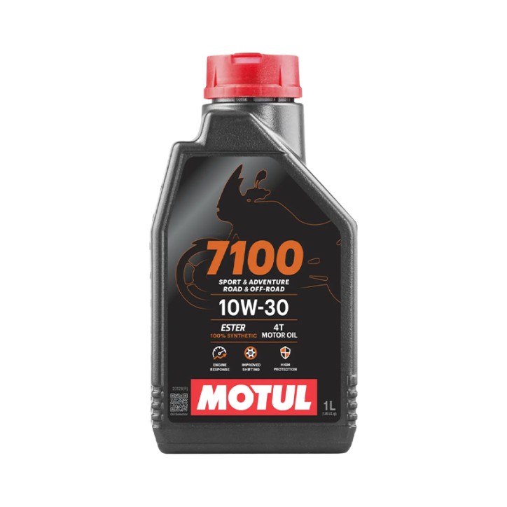 Huile Motos 4T MOTUL 7100 10W-30 4T 1L