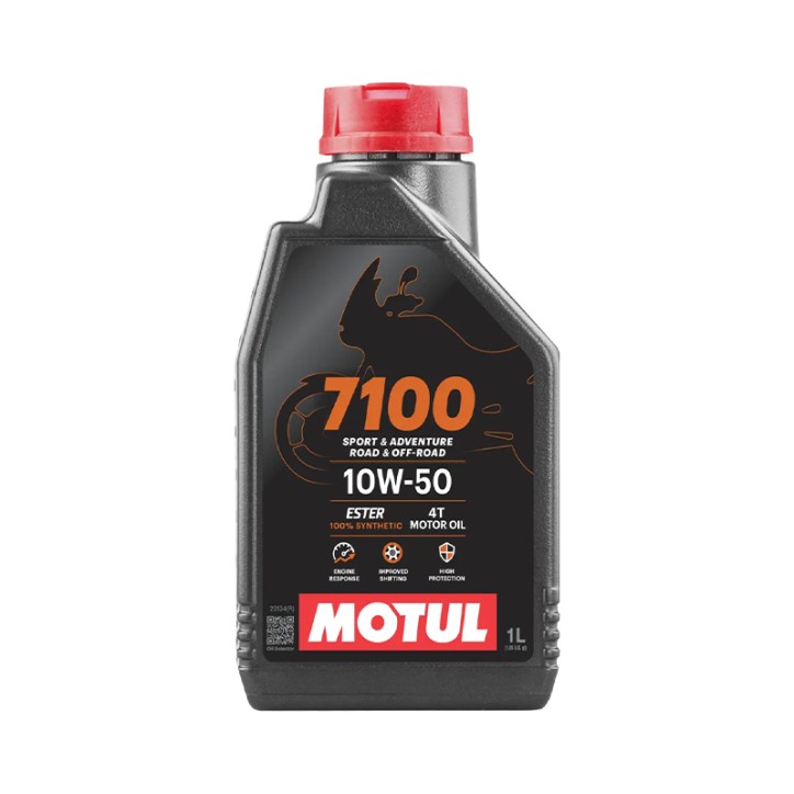 Huile Motos 4T MOTUL 7100 10W-50 4T 1L