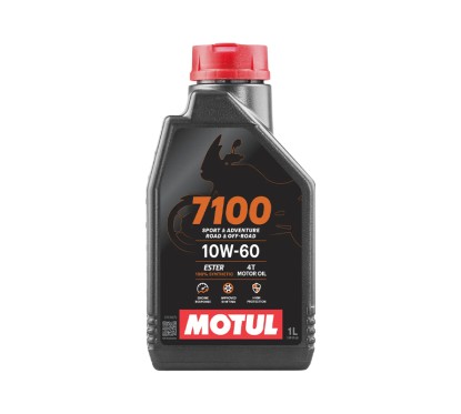 Huile Motos 4T MOTUL 7100 10W-60 4T 1L