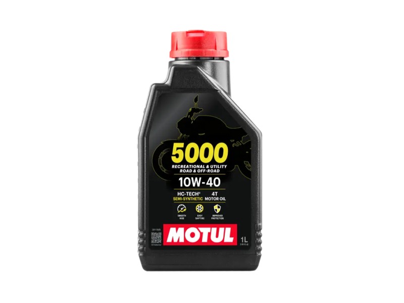 Aceite Moto 4T MOTUL 5000 10W-40 4T 1L