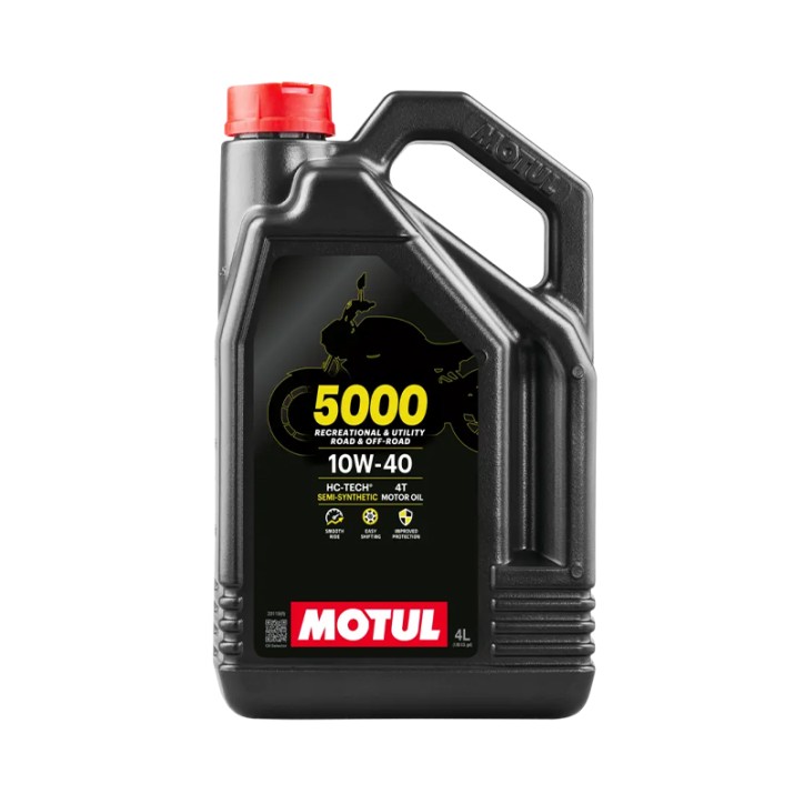 Huile Motos 4T MOTUL 5000 10W-40 4T 4L