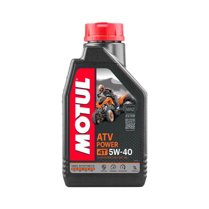 Aceite Moto 4T MOTUL ATV POWER 4T 5W-40 1L