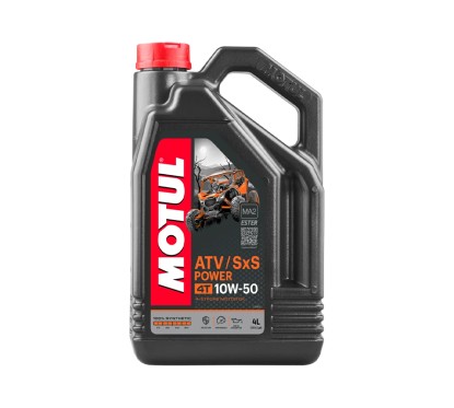 Huile Motos 4T MOTUL ATV SXS POWER 4T 10W-50 4L
