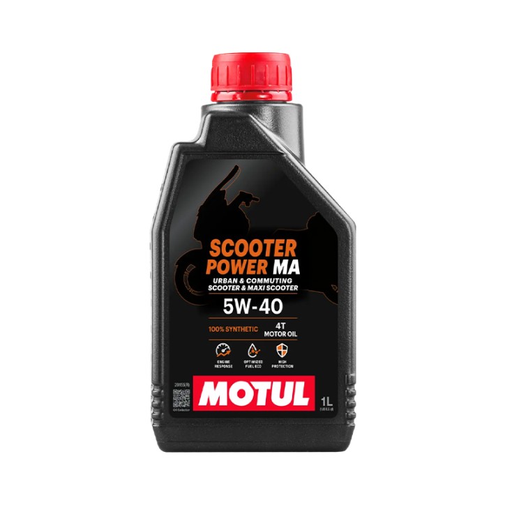 Motorcycle Oil 4T MOTUL SCOOTER POWER 4T 5W-40 MA 1L