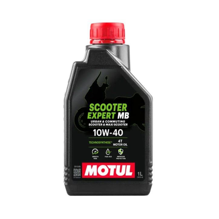 Huile Motos 4T MOTUL SCOOTER EXPERT 4T 10W-40 MB 1L