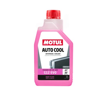 Refrigerantes MOTUL AUTO COOL G12 EVO -37ºC 1L