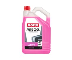 Refrigerantes MOTUL AUTO COOL G12 EVO -37ºC 5L