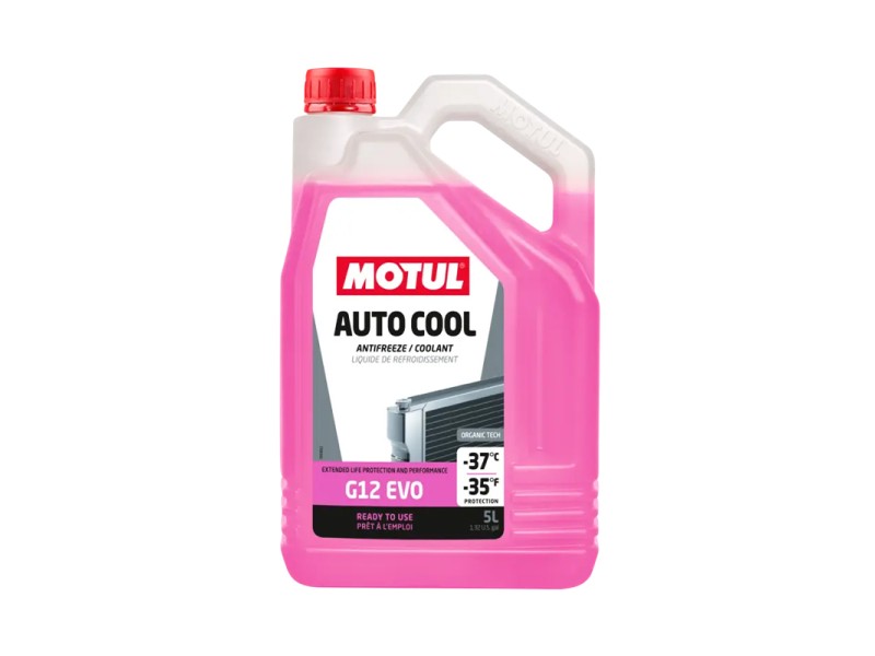 Coolant MOTUL AUTO COOL G12 EVO -37ºC 5L