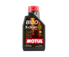 Aceite Motor MOTUL 8100 X-CLEAN FE 5W-30 1L