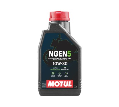 Huile Motos 4T MOTUL NGEN 5 10W-30 4T 1L