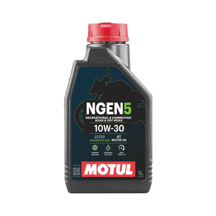 Huile Motos 4T MOTUL NGEN 5 10W-30 4T 1L