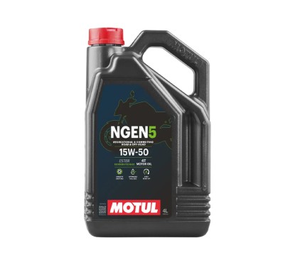 Aceite Moto 4T MOTUL NGEN 5 15W-50 4T 4L