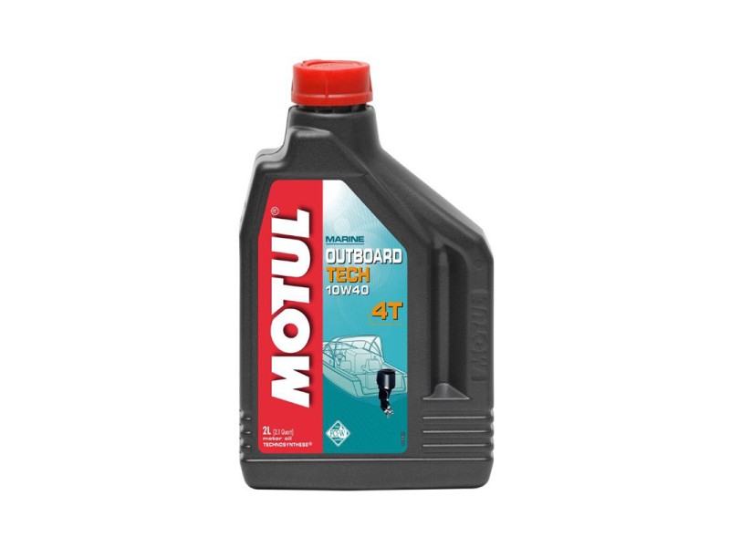 Marine Oil MOTUL OUTBOARD TECH 4T 10W-40 2L