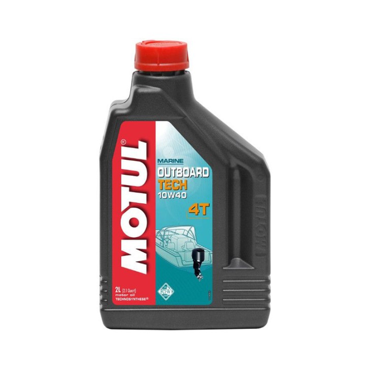 Marine Oil MOTUL OUTBOARD TECH 4T 10W-40 2L