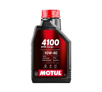 Huile Moteur MOTUL 4100 SYN-NERGY SPEC 10W-40 1L