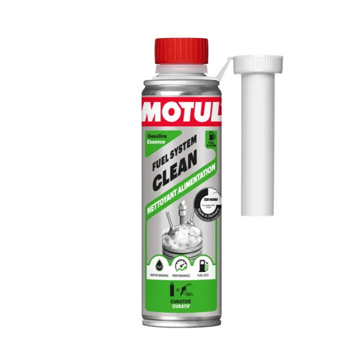 Aditivo Limpiador Sistema Combustible Gasolina MOTUL FUEL SYSTEM CLEAN AUTO 300ML