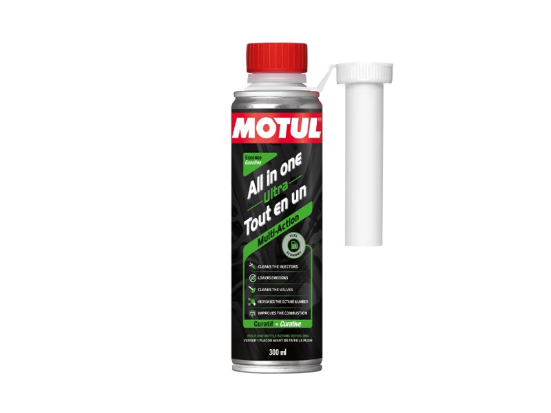 Additif Réhabilitateur pour Essence MOTUL ALL IN ONE ULTRA GASOLINE 300ML