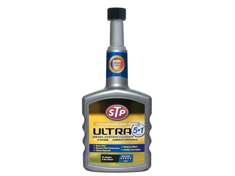 Aditivo Rehabilitador Gasóleo STP Ultra 5-in-1 Diesel System Cleaner 400ML