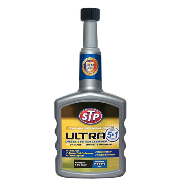 Aditivo Reabilitador Diesel STP Ultra 5-in-1 Diesel System Cleaner 400ML