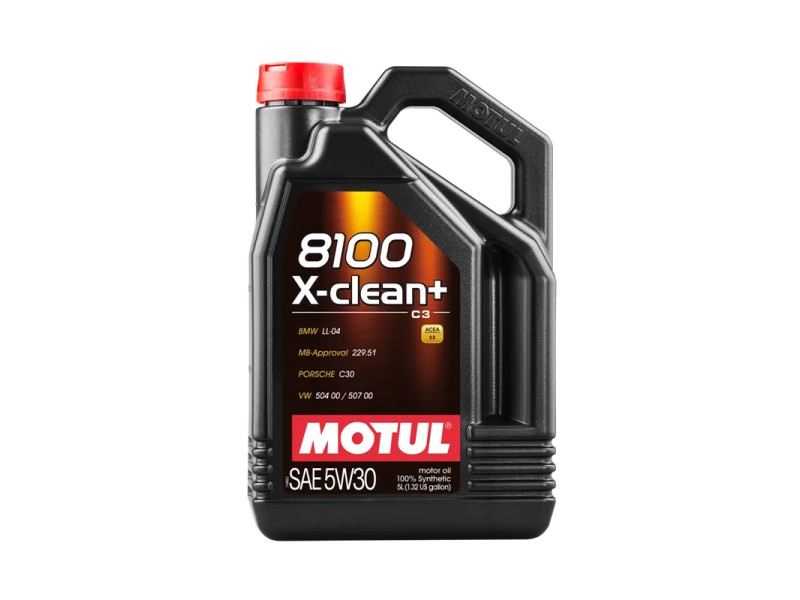 Aceite Motor MOTUL 8100 X-CLEAN+ 5W-30 5L
