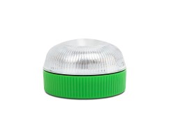 Luz de Advertência LED MOTORKIT - Farol Rotativo V16 Magnético