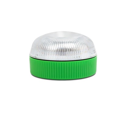 Luz de Advertencia LED MOTORKIT - Faro Giratorio V16 Magnético