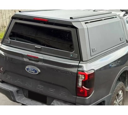 HARDTOP ALUMINIO LINE C/ PUERTAS LATERALES FORD RANGER DCAB 23+