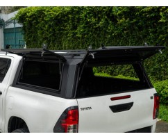HARDTOP EN ALUMINIUM LINE AVEC DES PORTES LATÉRALES TOYOTA HILUX DCAB 15+