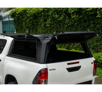 HARDTOP ALUMINIO LINE PORTAS GAIVOTA TOYOTA HILUX DCAB 15+