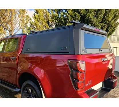 HARDTOP ALUMINIO LINE PORTAS GAIVOTA ISUZU DMAX DCAB 20+