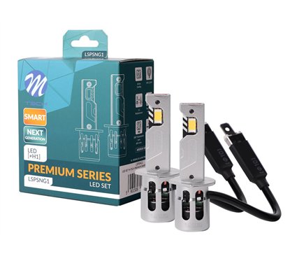 KIT DE 2 AMPOULES LED M-TECH PREMIUM SMART SERIES H1
