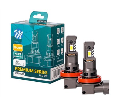KIT 2 BOMBILLAS LED H11 PREMIUM SMART SERIES NG CANBUS 12V