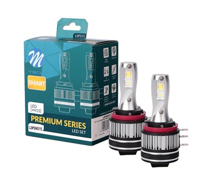 KIT DE 2 AMPOULES LED H15 PREMIUM SMART SERIES NG CANBUS 12V