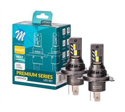KIT 2 LED LAMPS H4 PREMIUM SMART SERIES NG CANBUS 12V