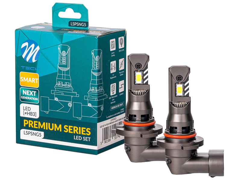 KIT DE 2 AMPOULES LED HB3 PREMIUM SMART SERIES NG CANBUS 12V