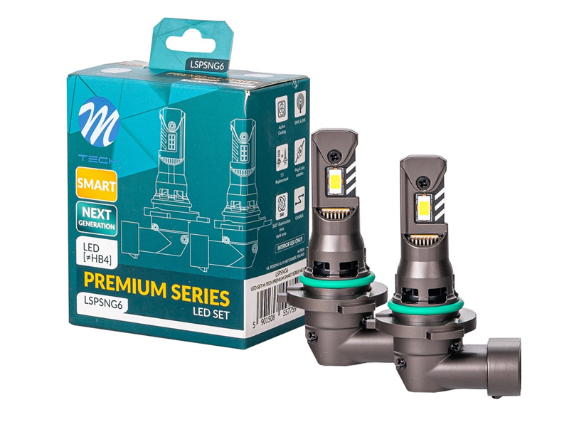 KIT 2 LAMPADAS LED HB4 PREMIUM SMART SERIES NG CANBUS 12V