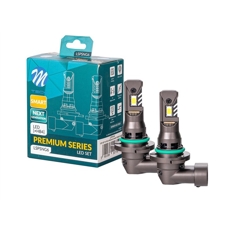 KIT 2 LAMPADAS LED HB4 PREMIUM SMART SERIES NG CANBUS 12V