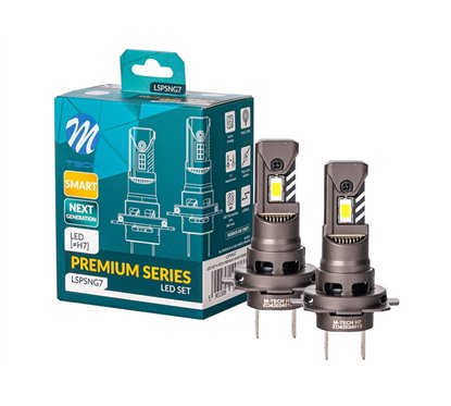 KIT 2 LED LAMPS H7 PREMIUM SMART SERIES NG CANBUS 12V
