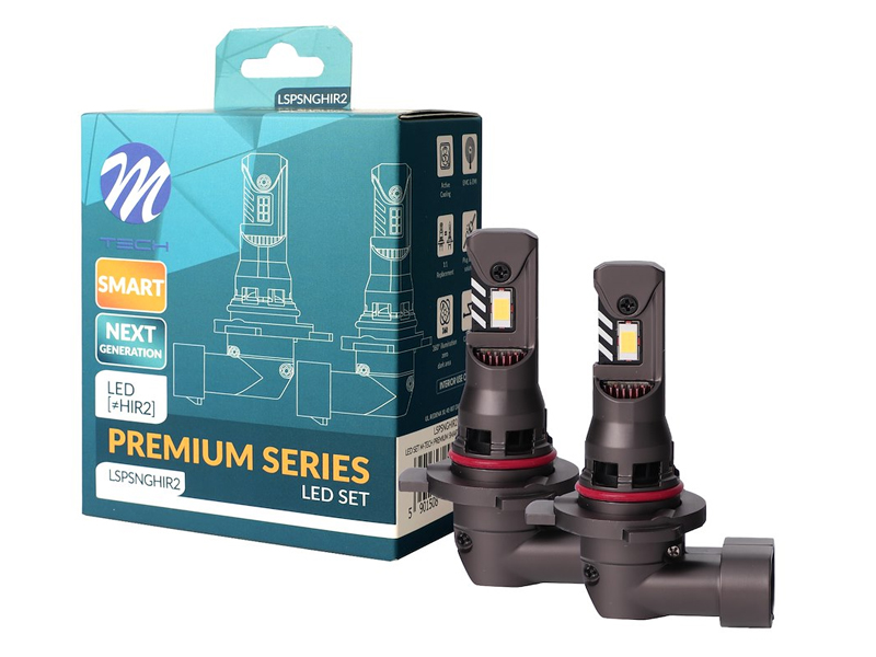 KIT 2 BOMBILLAS LED HIR2 PREMIUM SMART SERIES CANBUS 12V