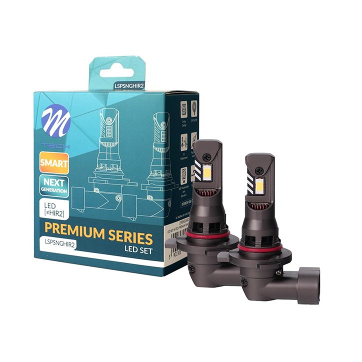 KIT DE 2 AMPOULES LED HIR2 PREMIUM SMART SERIES CANBUS 12V