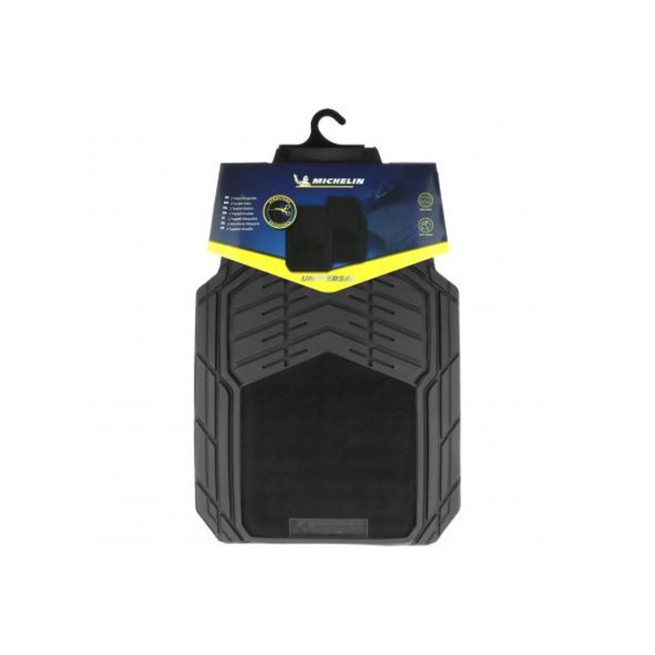 Juego de 2 Alfombrillas de Goma PVC y Moqueta MICHELIN