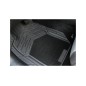 Kit 2 Tapetes de Borracha PVC e Alcatifa MICHELIN