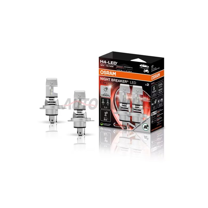 [06.64193DWNBSP-2HB] NIGHT BREAKER LED SPEED H4 450