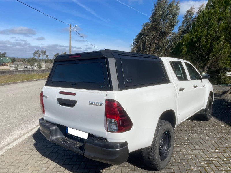 HARDTOP ALUMINIO LINE C/ PUERTAS LATERALES TOYOTA HILUX DCAB 15+