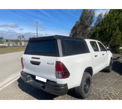 HARDTOP ALUMINIO LINE PORTAS GAIVOTA TOYOTA HILUX DCAB 15+