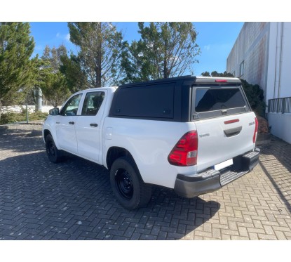 HARDTOP ALUMINIO LINE C/ PUERTAS LATERALES TOYOTA HILUX DCAB 15+