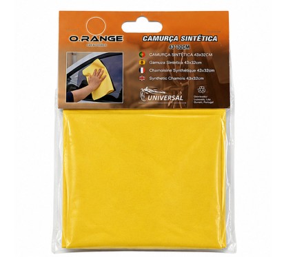 Gamuza sintetica O.RANGE para Limpieza del Coche 43 x 32 cm
