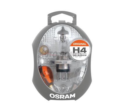 [06.CLKM H4] Spare Kit H4 12V 60/55W OSRAM Original Line®